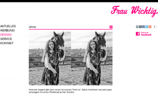 Website Frau Wichtig.