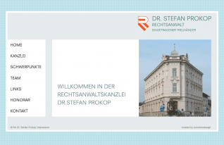 Website RA Dr. Stefan Prokop