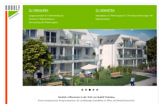 Website Rudolf Wohnbau